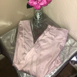 Blush Mesh Workout Leggings